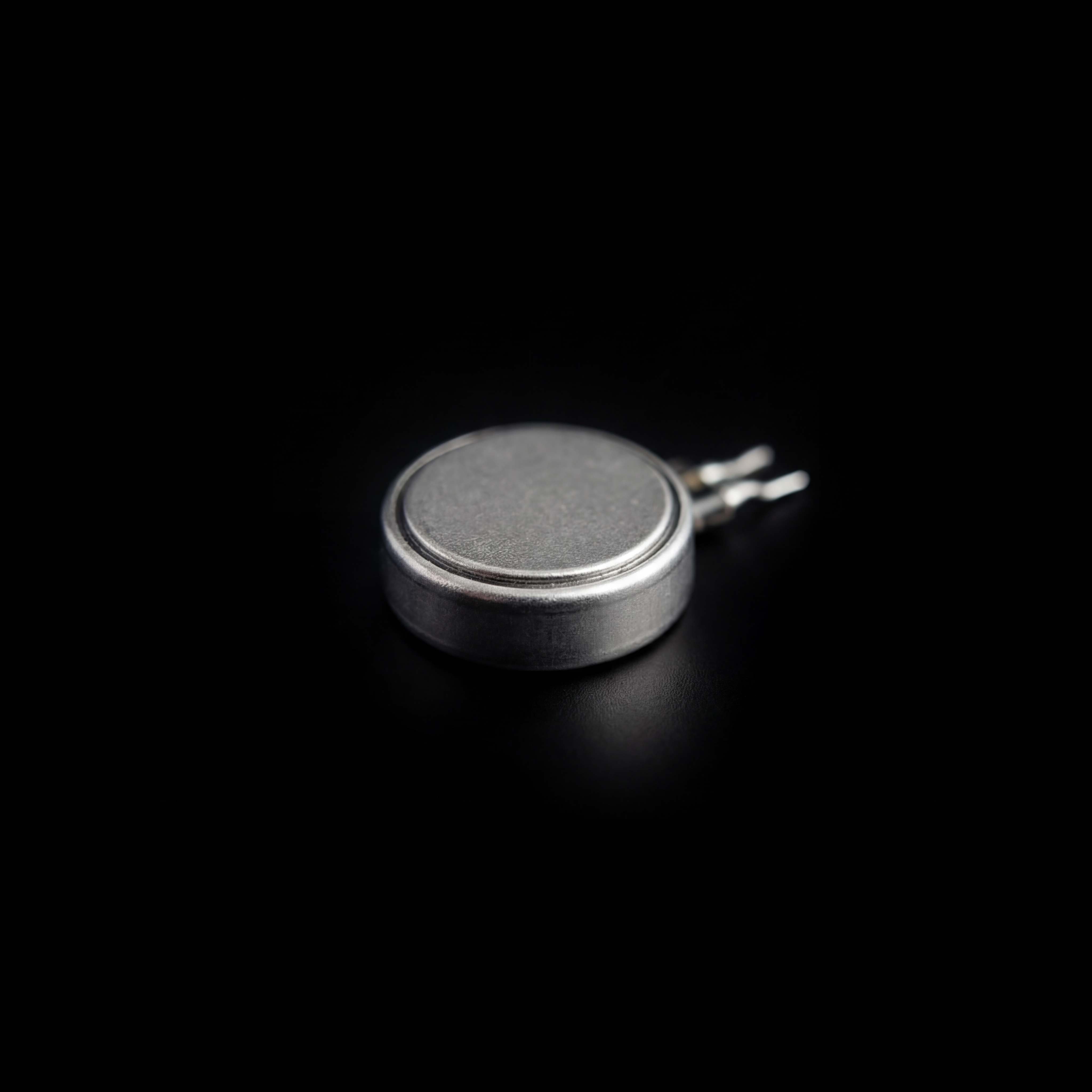 Silver haptic disc motor